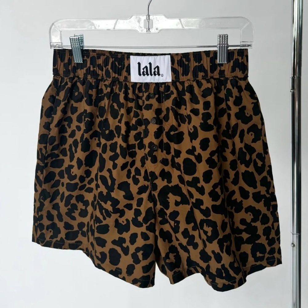 Dressed in LALA Leopard Lover Shorts S/M